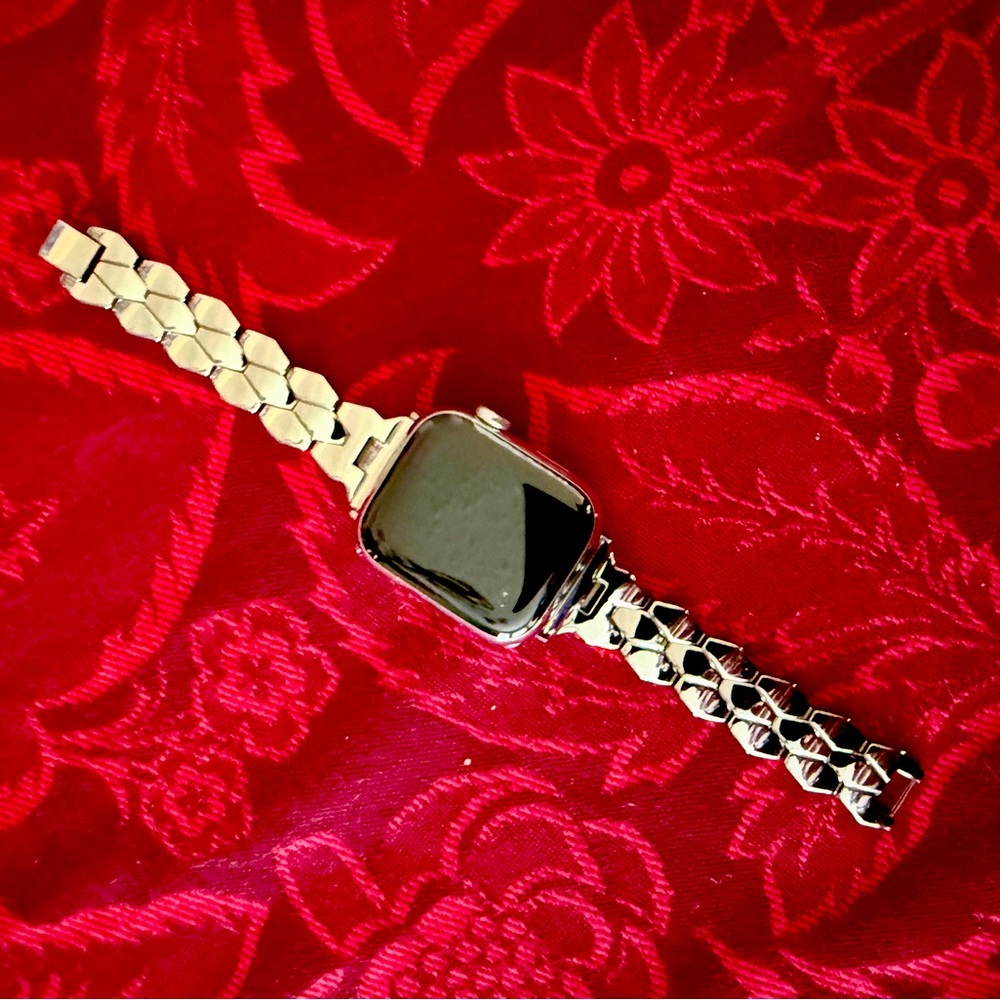 Poshtech Stainless Steel Apple Watch Band, with removable Links